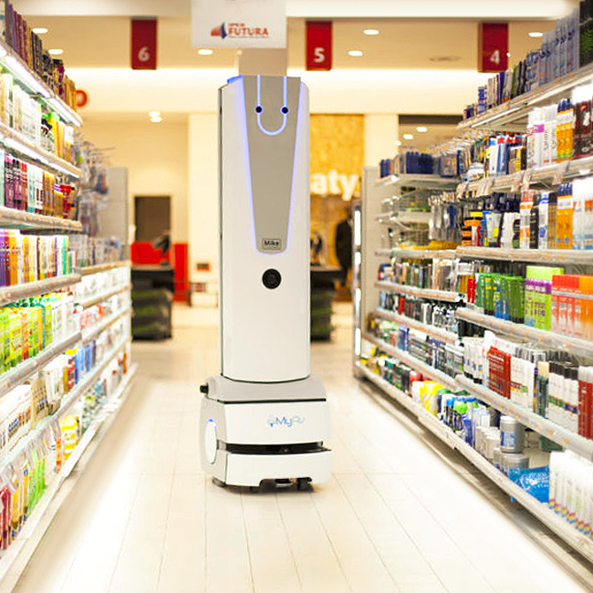 Mike: il primo Retail Robot in servizio nei supermercati italiani